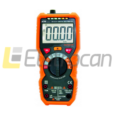 multimetro digital icel md-6219